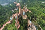 Aerial view of The Palace entrance gardens 1920x400