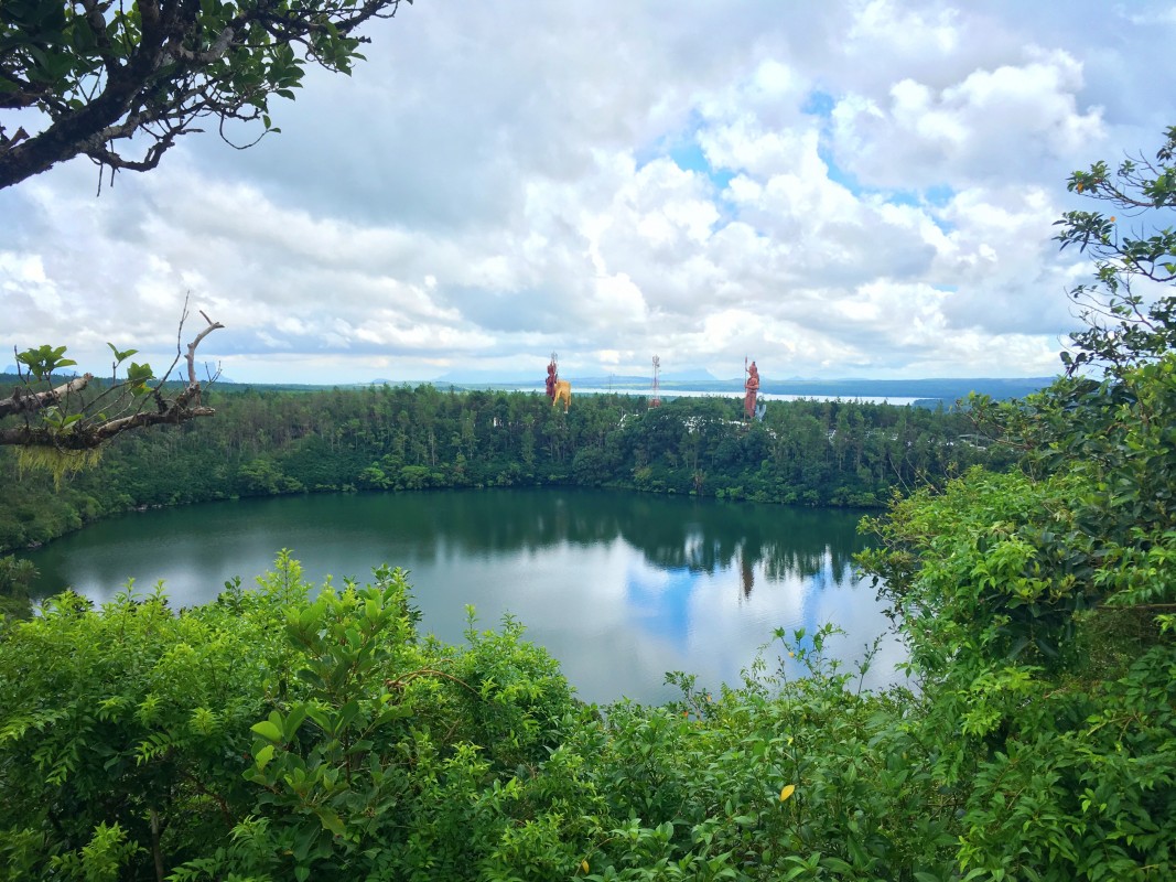 Grand Bassin lake in Mauritius