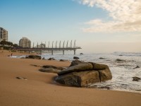 Umhlanga Rocks is an upmarket coastal town north of Durban and is a popular destination for local and international tourists iStock 1201878102 1