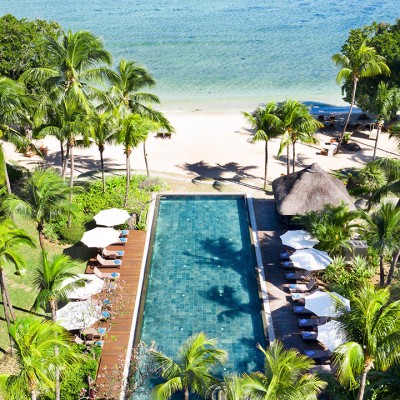 Aerial view of Pool
