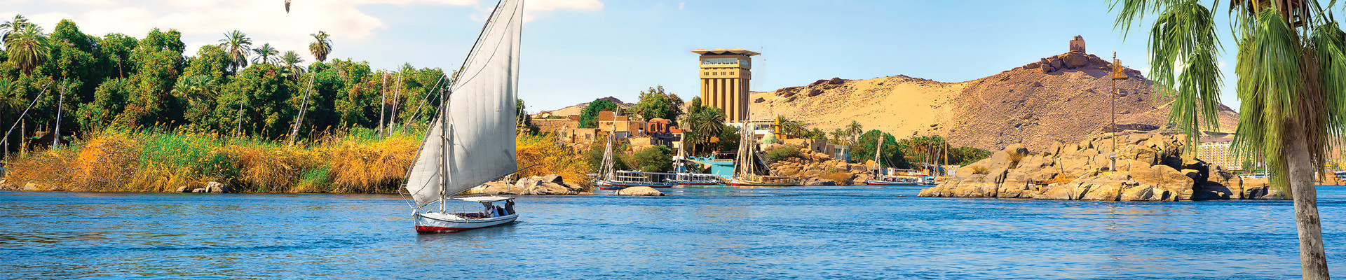 Aswan to Luxor aboard the MS Odyssey Nile Cruise - Egypt Experience (5 Nights)