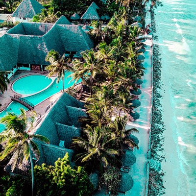 Aerial Beach View