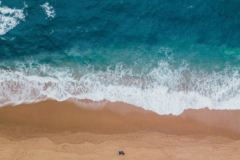 beach foam landscape nature 533923