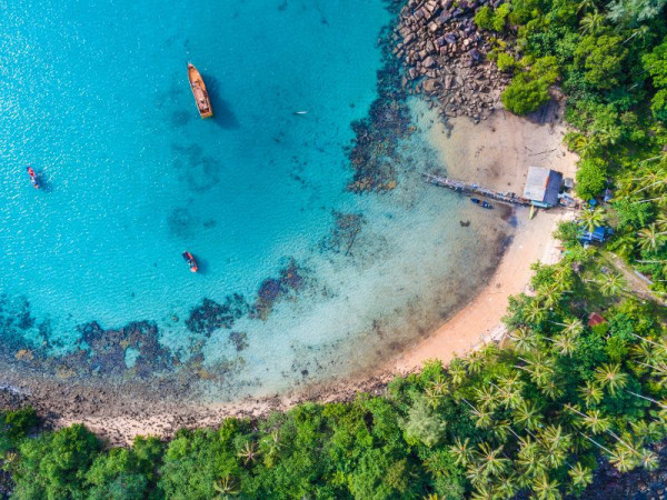 Secret beach in Zanzibar