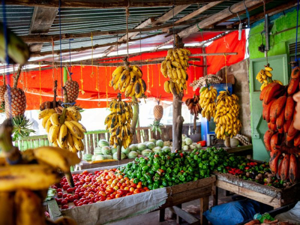 Zanzibar market place